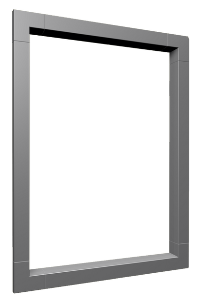 Skyline Aluminium Face Window Surround Max 1200mm x 1700mm - Slimline