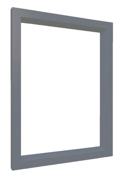 Skyline Aluminium Face Window Surround Max 700mm x 1200mm - Deepline