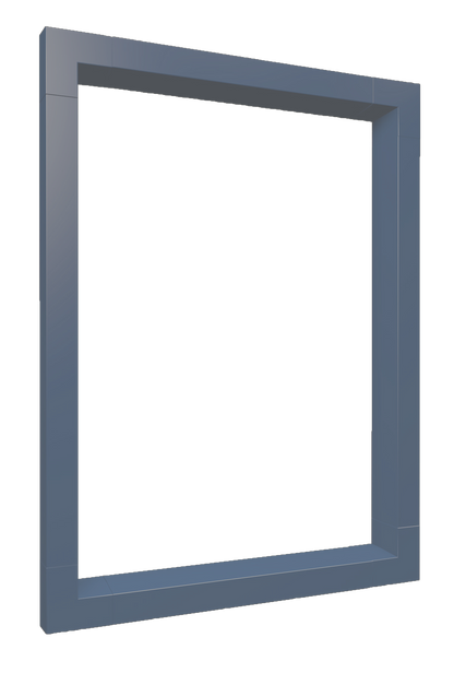 Skyline Aluminium Face Window Surround Max 700mm x 1200mm - Deepline