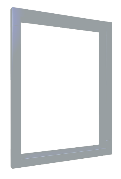 Skyline Aluminium Face Window Surround Max 700mm x 1200mm - Deepline