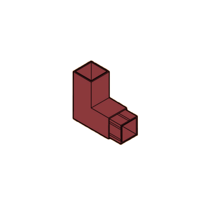 72x72mm Flushjoint Branch