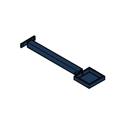Extension Base RWP Clamp & 250mm Base - 100 x 75mm