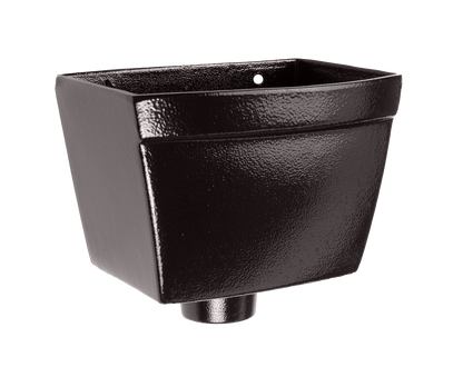 Aluminium Heritage Downpipe Hopper Rectangular - 75mm