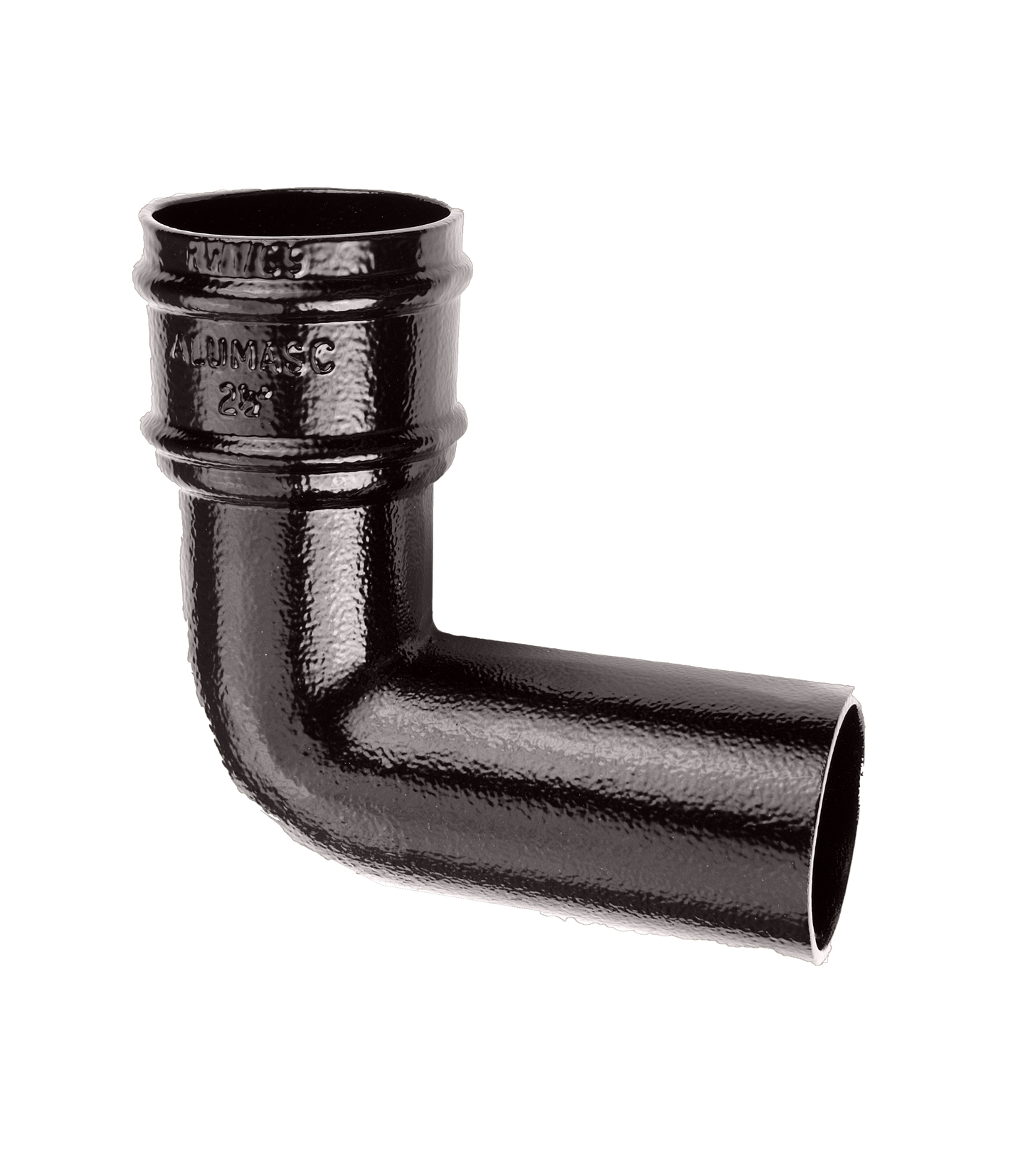 92.5 degree Aluminium Heritage Downpipe Bend - 63mm