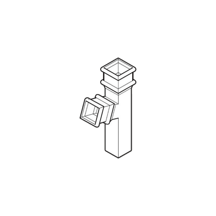 112.5 degree RWP Branch - 100 x 75mm