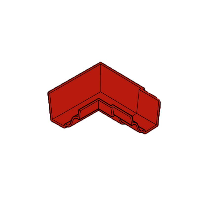 Moulded 90 Internal Angle Painted - 125x100mm