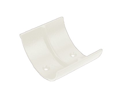 Half Round Cast Iron Union Clip Painted - 125mm
