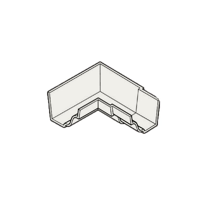 Moulded 90 Internal Angle Painted - 100x75mm