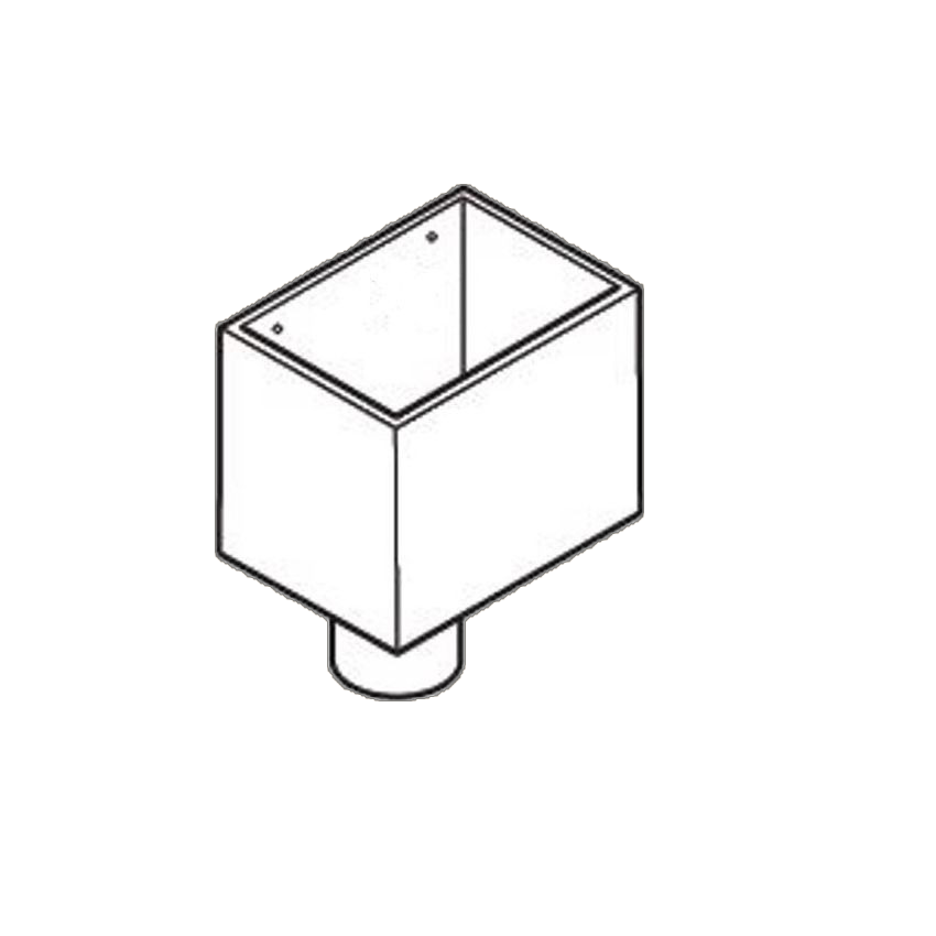 72x72mm Flushjoint RWP Hopper