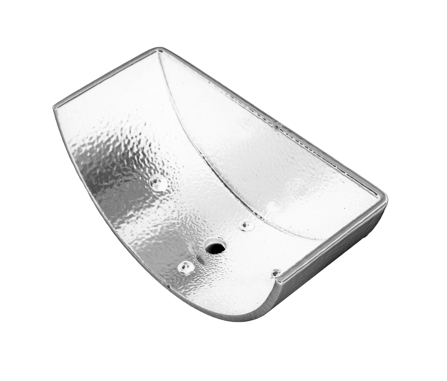 Aluminium Heritage Half Round Stopend Spigot External - 100mm