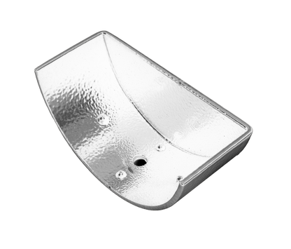 Aluminium Heritage Half Round Stopend Spigot External - 100mm