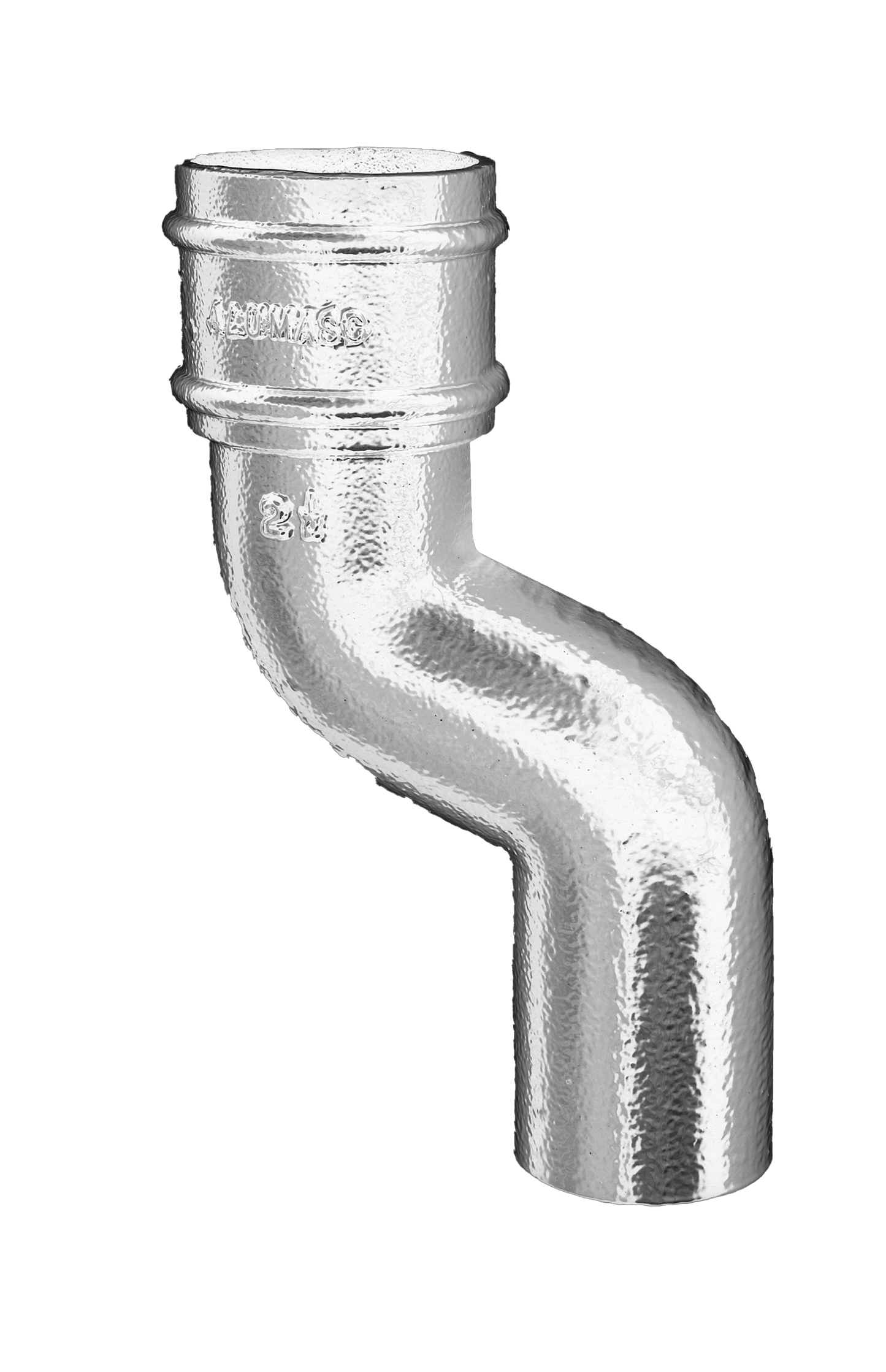 100mm Aluminium Heritage Downpipe Offset - 457mm