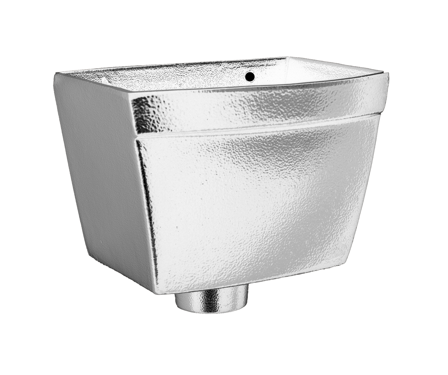 Aluminium Heritage Downpipe Hopper Rectangular - 75mm