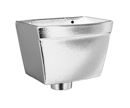 Aluminium Heritage Downpipe Hopper Rectangular - 75mm