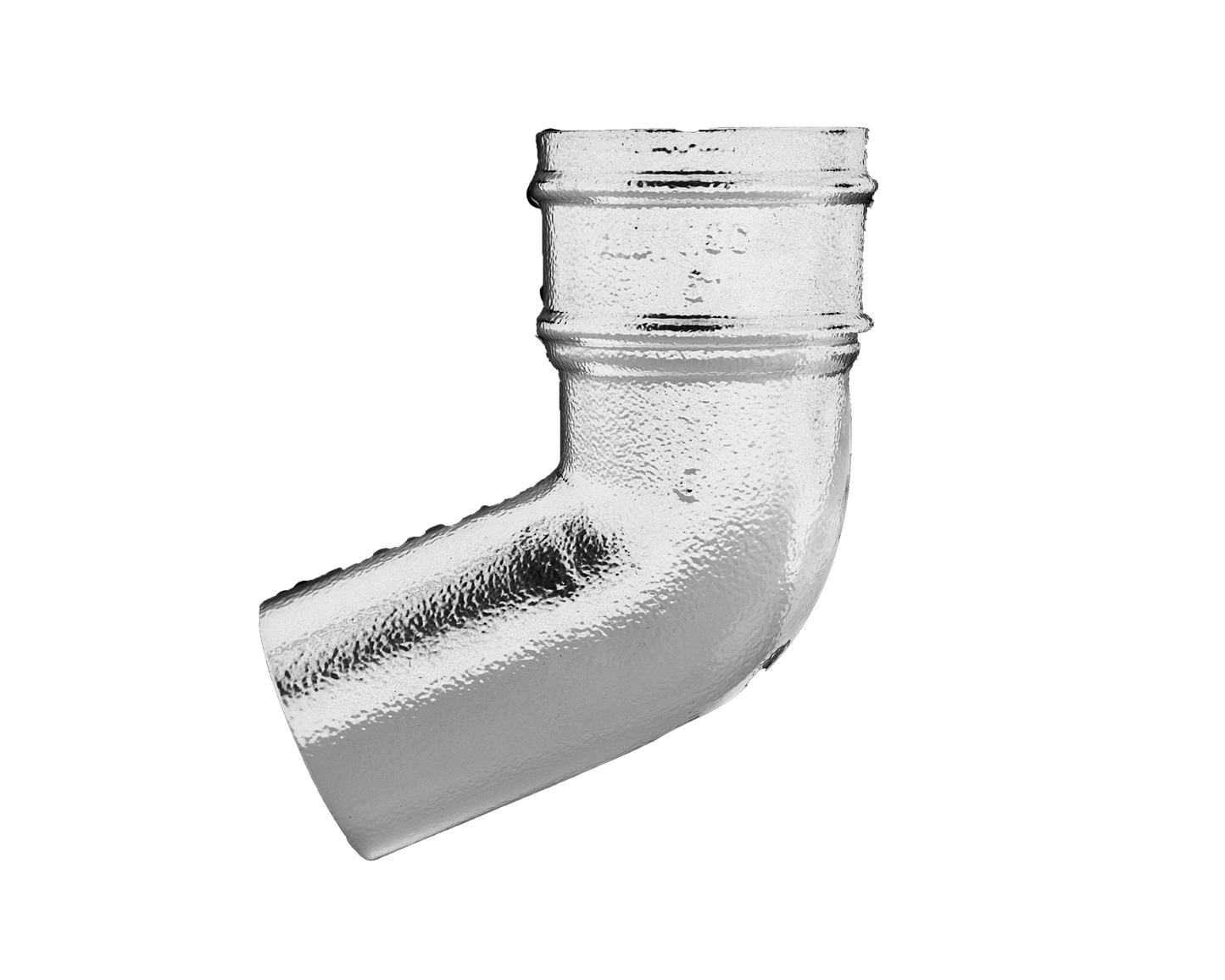 112.5 degree Aluminium Heritage Downpipe Bend - 100mm