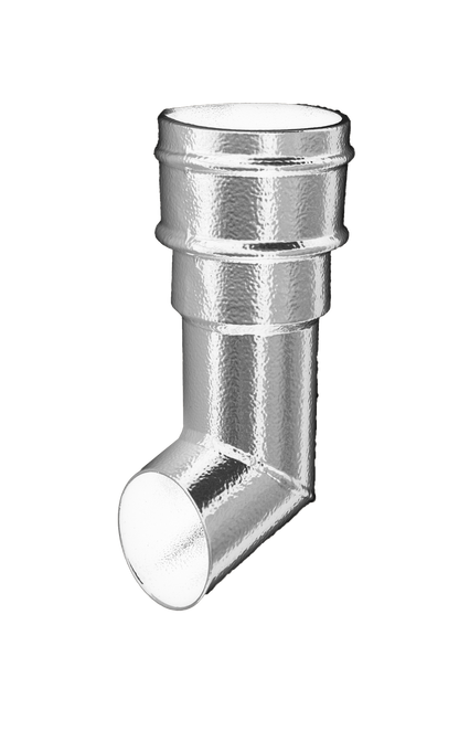 Aluminium Heritage Downpipe Shoe No Ears - 75mm