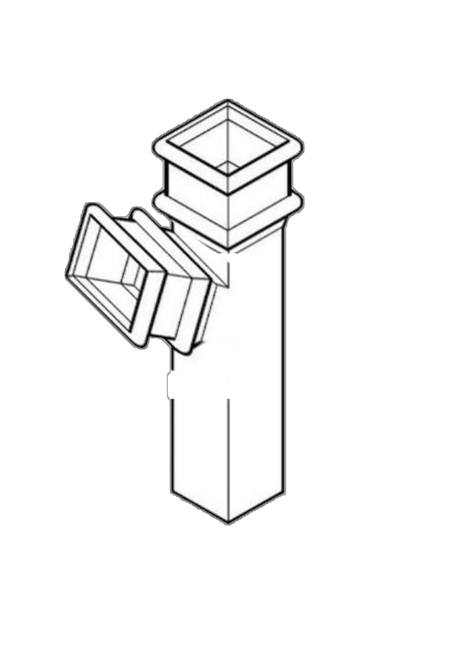 135 degree RWP Branch - 100 x 100mm