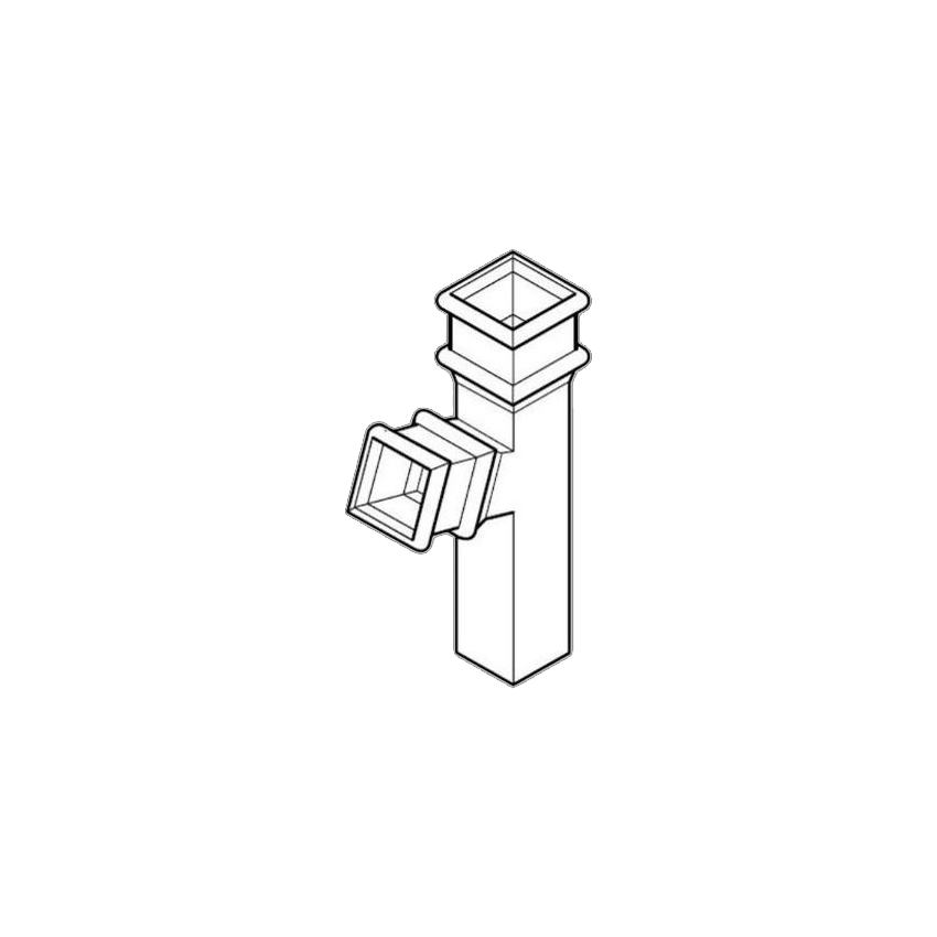 112.5 degree RWP Branch - 100 x 75mm