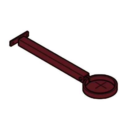 Extension Base Aluminium Heritage Downpipe Clamp + 250mm Base - 100mm