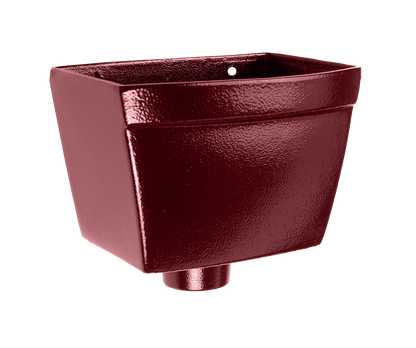 Aluminium Heritage Downpipe Hopper Rectangular - 100mm