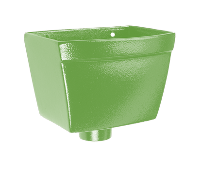 Aluminium Heritage Downpipe Hopper Rectangular - 63mm