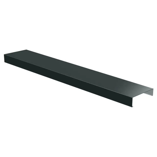 Aluminium Sloping Wall Copings 3m Length Alumasc Skyline - Anthracite Grey (7016m)