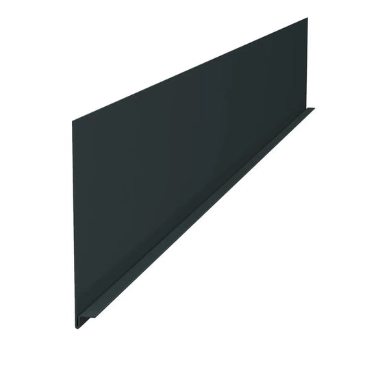 Aluminium Fascia Boards SAFE-02 3m Length Alumasc Skyline - Anthracite Grey (7016m)