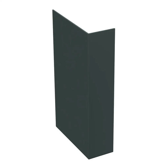 Aluminium Fascia Boards SAFE-02 Stop End Alumasc Skyline - Anthracite Grey (7016m)