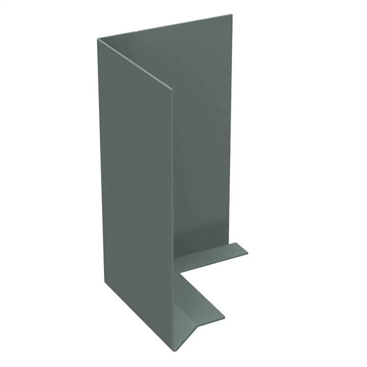 Aluminium Fascia Boards SF2 90 Degree External Corner Alumasc Skyline - Basalt Grey (7012m)