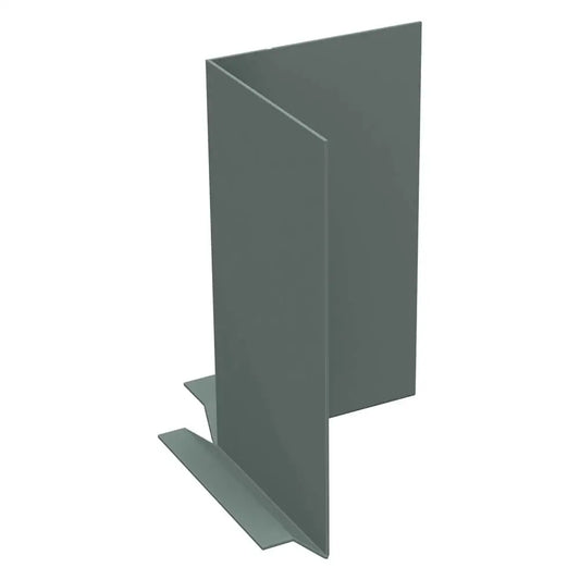 Aluminium Fascia Boards SF2 90 Degree Internal Corner Alumasc Skyline - Basalt Grey (7012m)