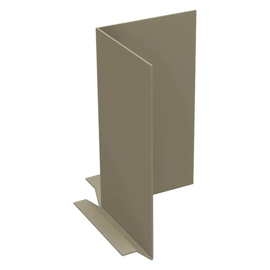 Aluminium Fascia Boards SF2 90 Degree Internal Corner Alumasc Skyline - Beige Grey (7006m)