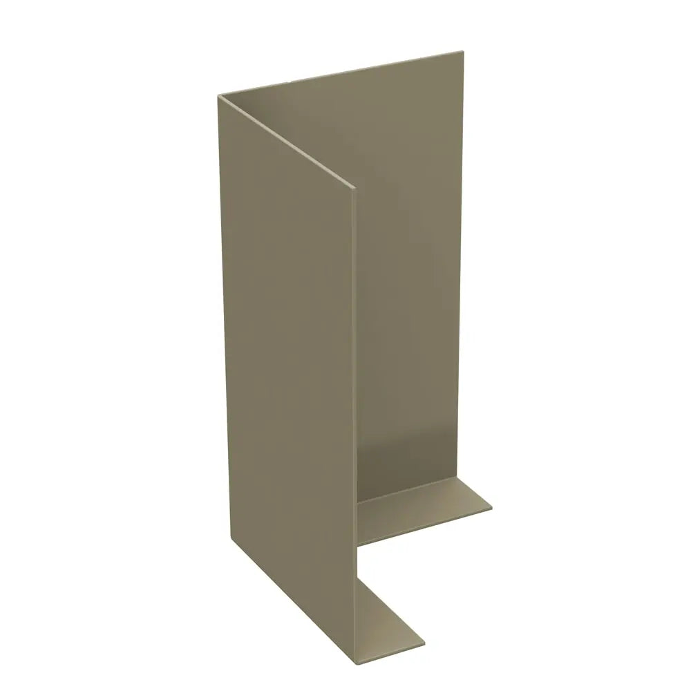 Aluminium Fascia Boards SF1 90 Degree External Corner Alumasc Skyline - Beige Grey (7006m)