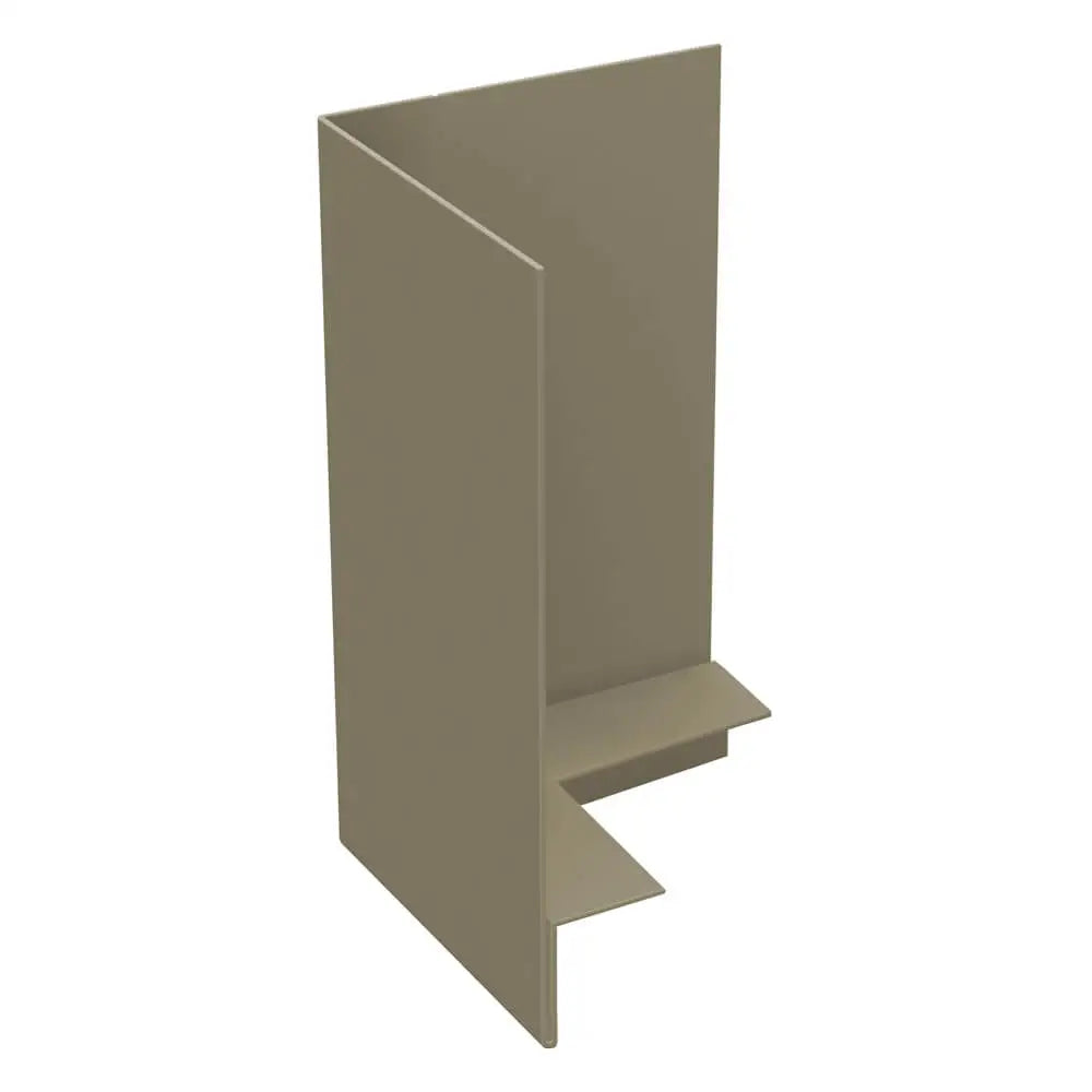 Aluminium Fascia Boards SAFE-02 90 Degree External Corner Alumasc Skyline - Beige Grey (7006m)