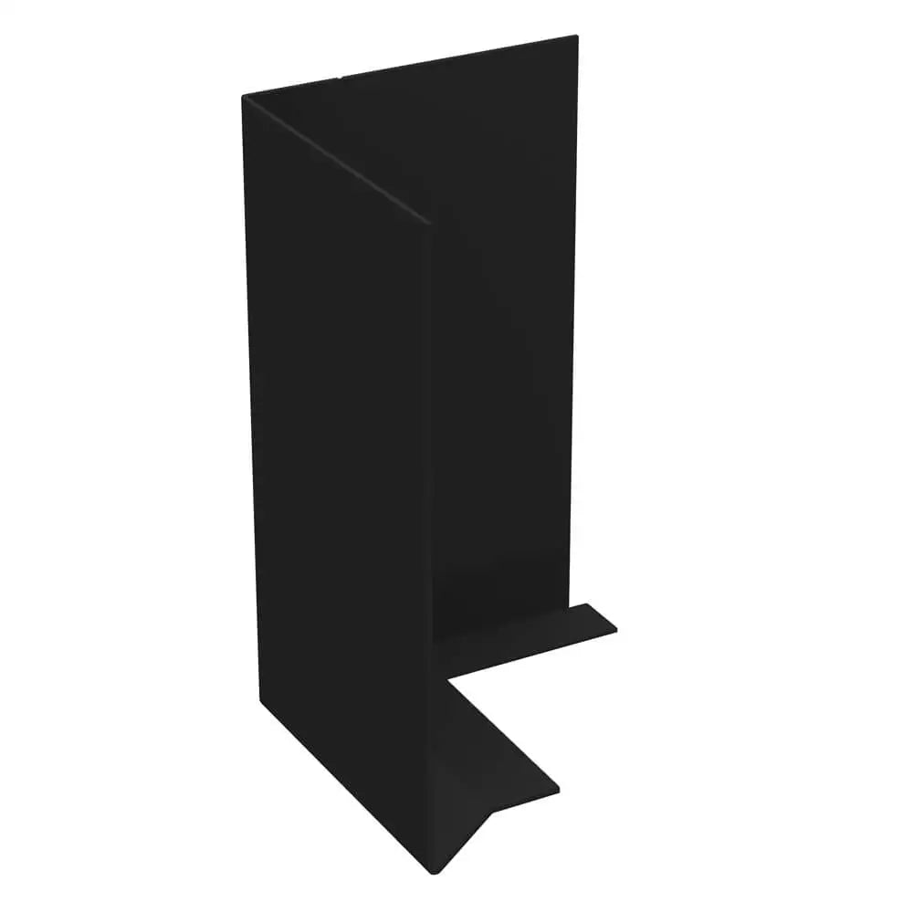 Aluminium Fascia Boards SF2 90 Degree External Corner Alumasc Skyline - Black (9017m)