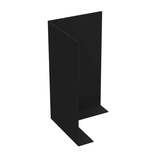 Aluminium Fascia Boards SF1 90 Degree External Corner Alumasc Skyline - Black (9017m)