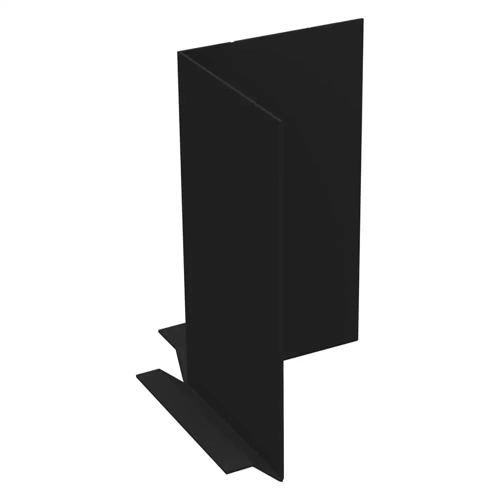 Aluminium Fascia Boards SF2 90 Degree Internal Corner Alumasc Skyline - Black (9017m)