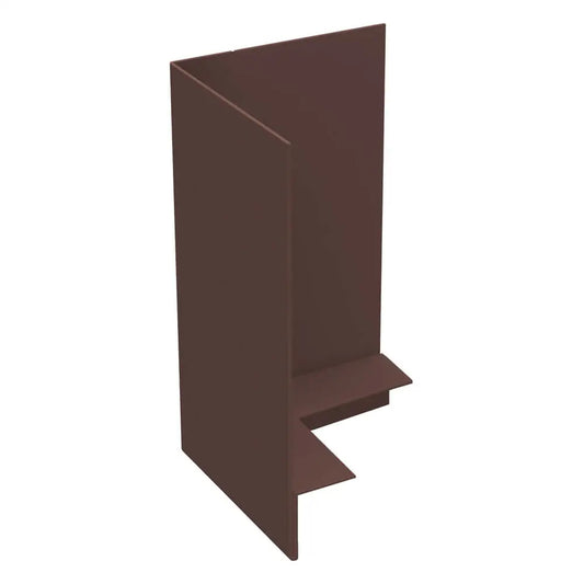 Aluminium Fascia Boards SAFE-02 90 Degree External Corner Alumasc Skyline - Chocolate Brown(8017m)