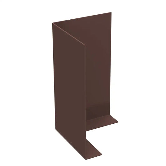 Aluminium Fascia Boards SF1 90 Degree External Corner Alumasc Skyline - Chocolate Brown(8017m)