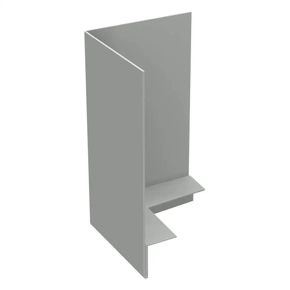 Aluminium Fascia Boards SAFE-02 90 Degree External Corner Alumasc Skyline - Dusty Grey (7037m)