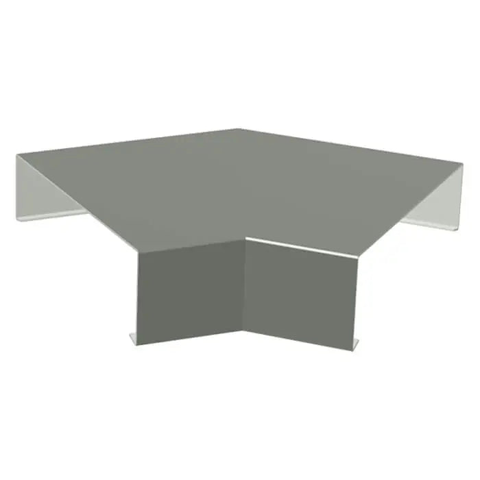 Aluminium Sloping Wall Copings 135 Degree Internal Angle Alumasc Skyline - Dusty Grey (7037m)