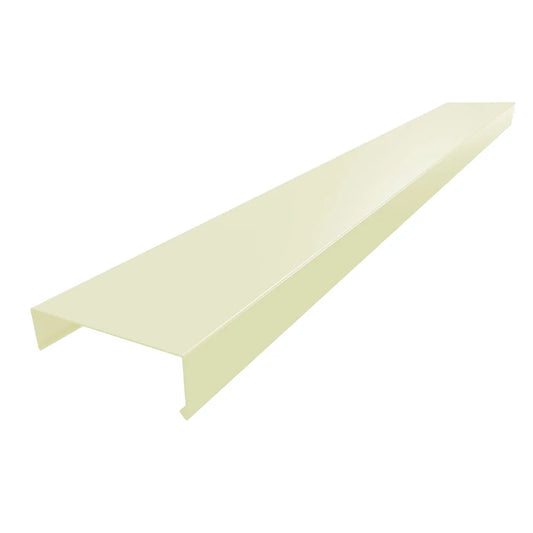 Aluminium Wall Copings 1m Length Alumasc Skyline - Pearl White (1013m)