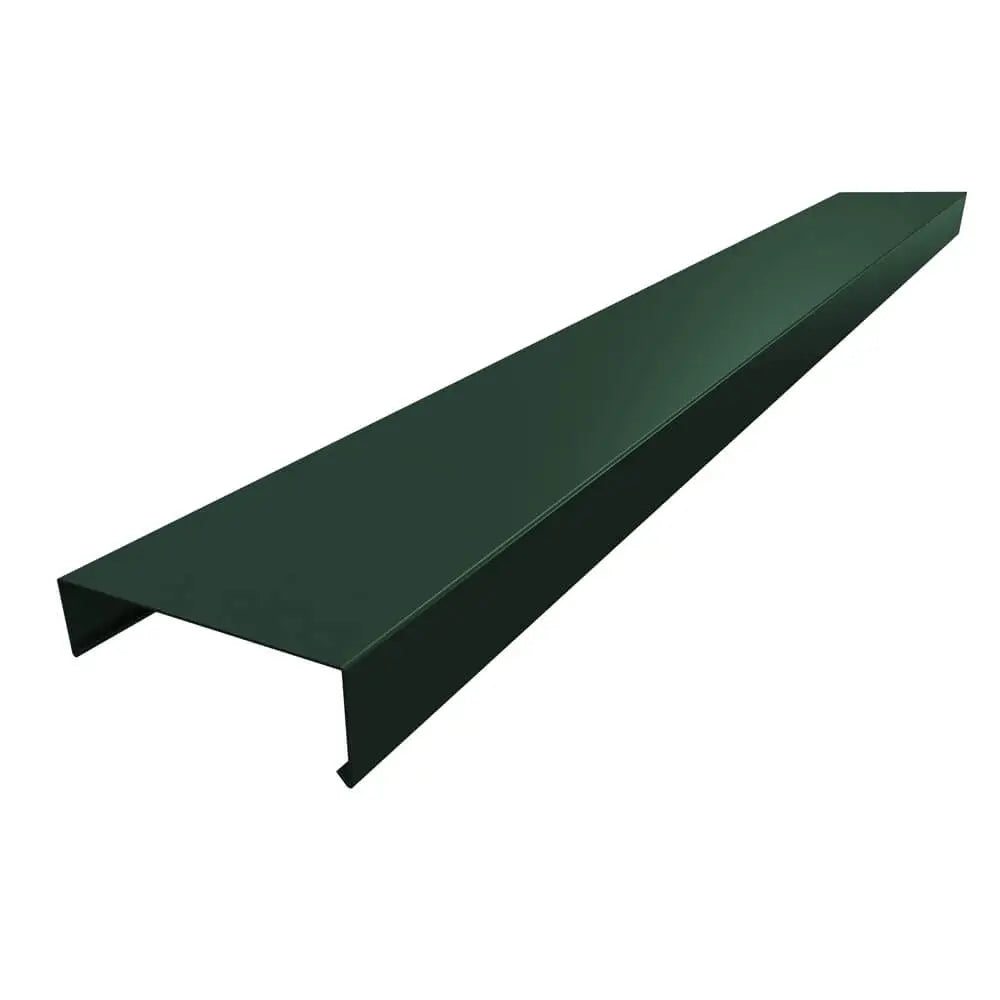 Aluminium Wall Copings 3m Length Alumasc Skyline - Moss Green (6005m)