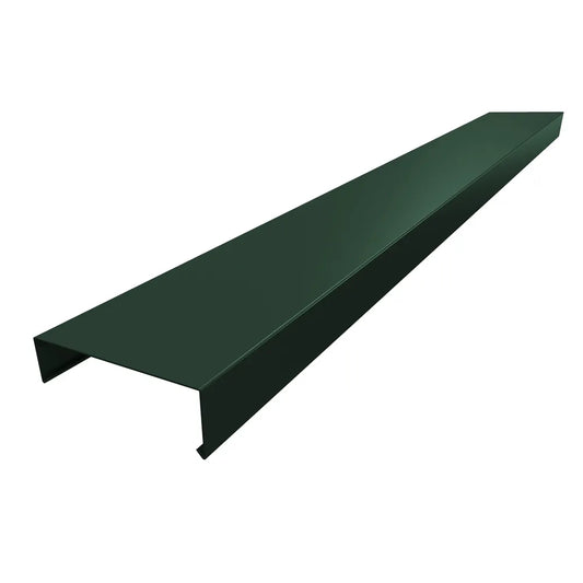 Aluminium Wall Copings 2m Length Alumasc Skyline - Moss Green (6005m)