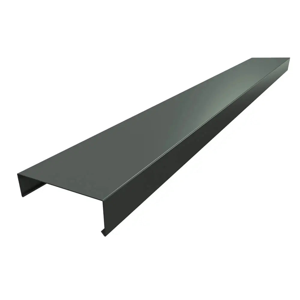 Aluminium Wall Copings 3m Length Alumasc Skyline - Mouse Grey (7005m)