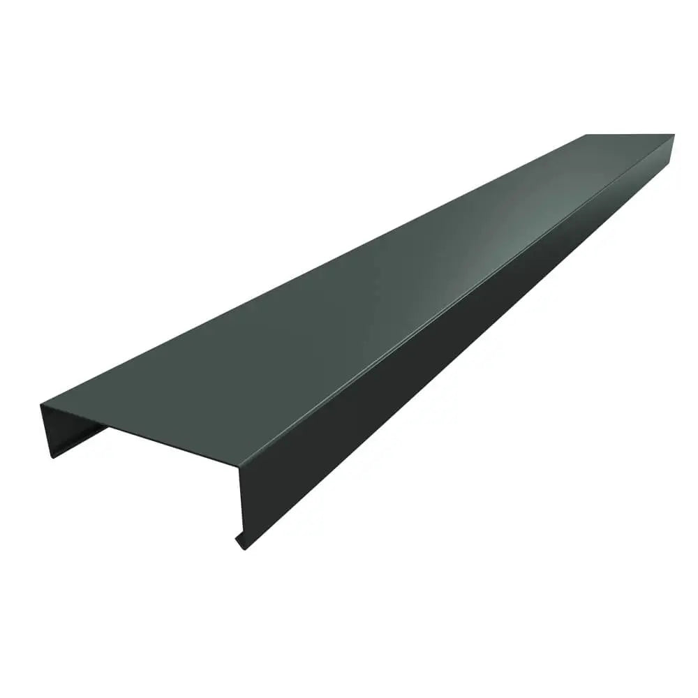 Aluminium Wall Copings 3m Length Alumasc Skyline - Basalt Grey (7012m)