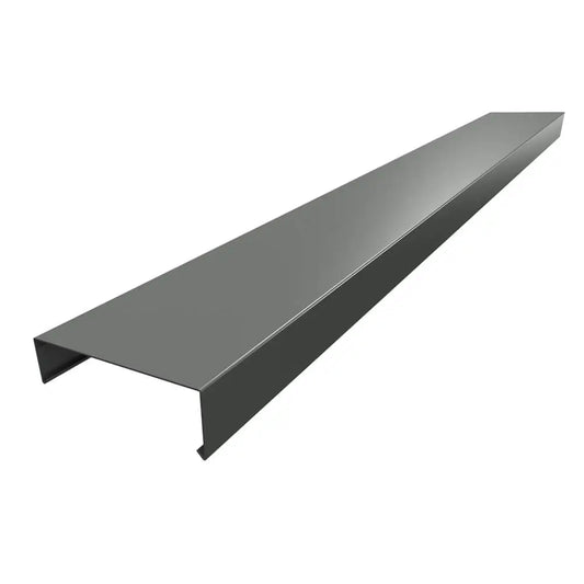 Aluminium Wall Copings 3m Length Alumasc Skyline - Dusty Grey (7037m)