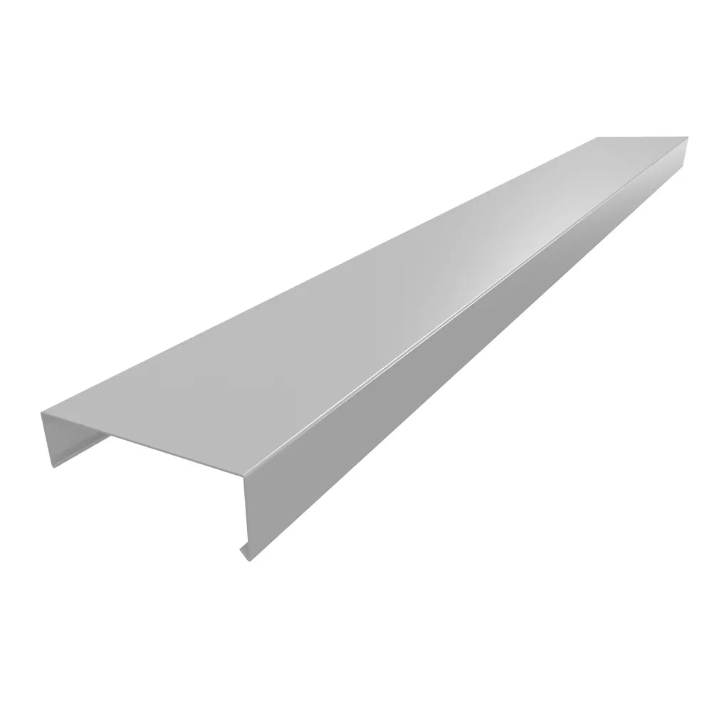 Aluminium Wall Copings 1m Length Alumasc Skyline - Agate Grey (7038m)