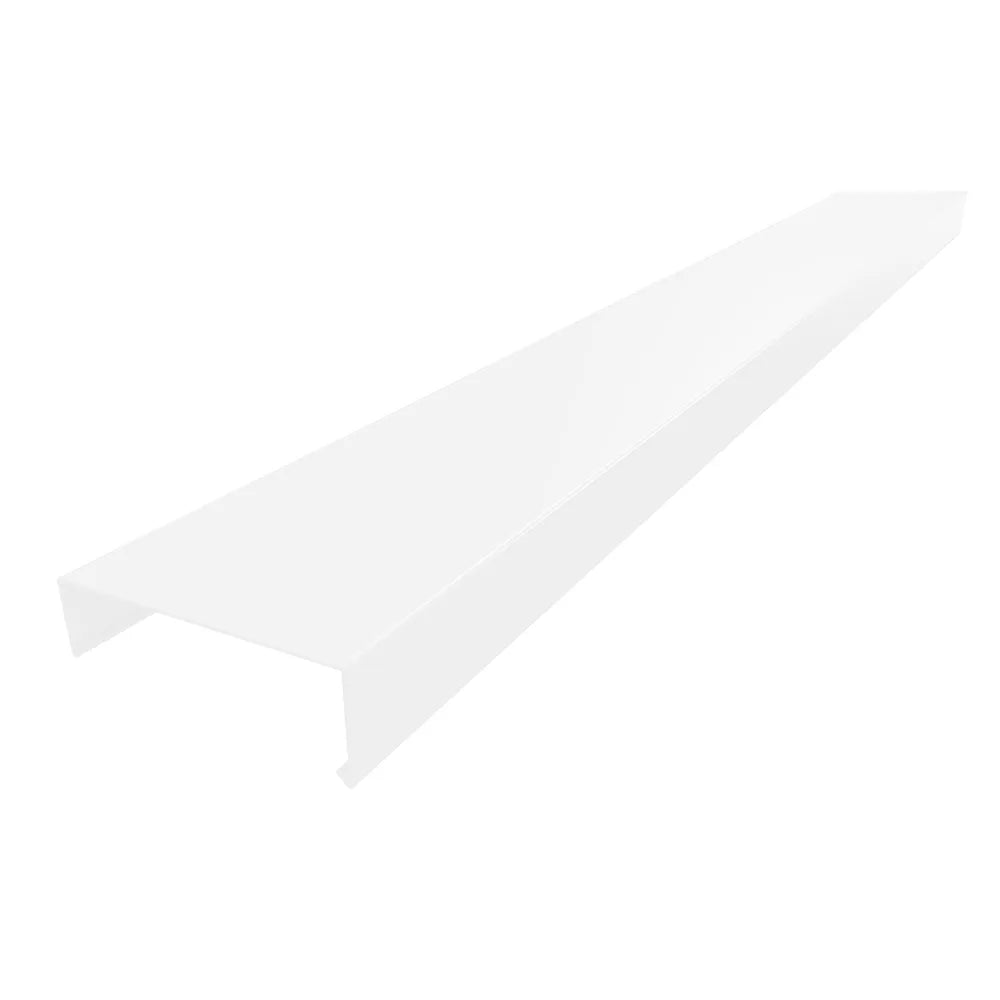 Aluminium Wall Copings 3m Length Alumasc Skyline - White (9016m)