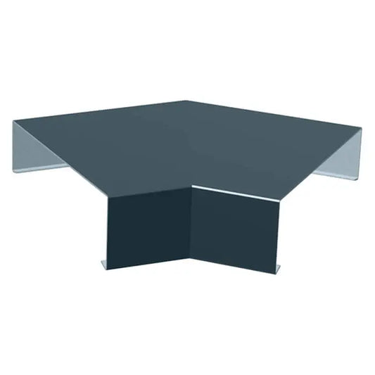 Aluminium Sloping Wall Copings 135 Degree Internal Angle Alumasc Skyline - Graphite Grey(7024m)