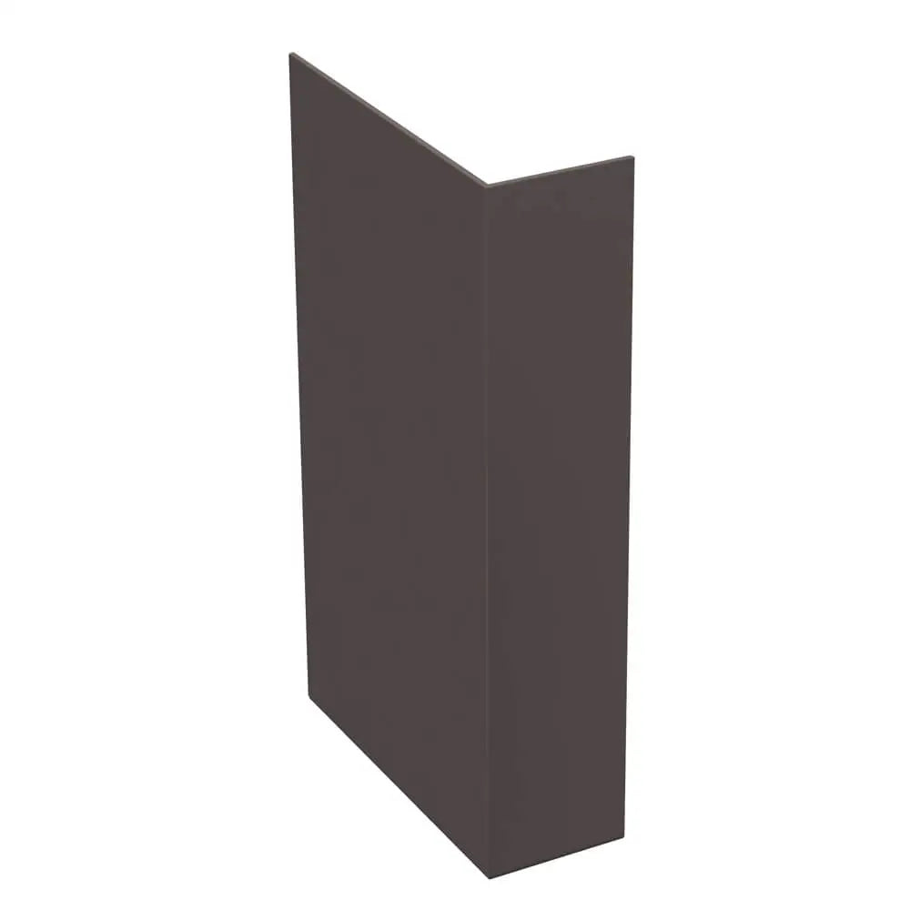 Aluminium Fascia Boards SF1 Stop End Alumasc Skyline - Grey Brown (8019m)